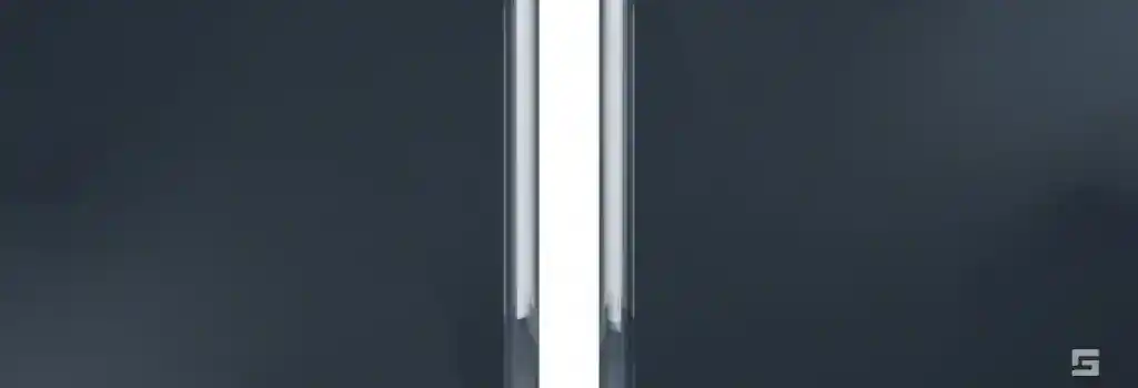 A clear glass scientific tube blocked by solid white light on a slate gray background, symbolizing the refusal of a breathalyzer test. Defense resources from Grano Law Offices, P.C.