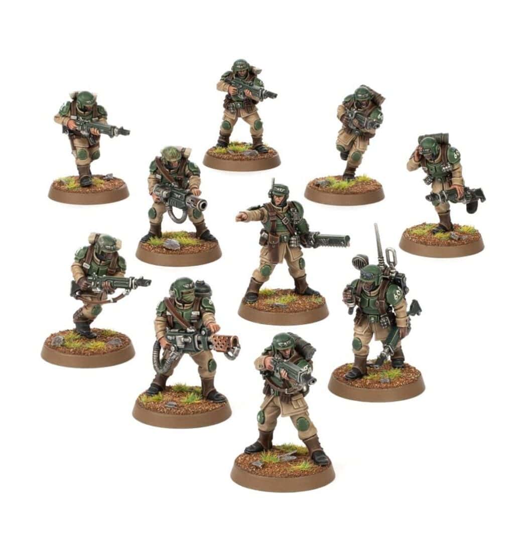 Astra Militarum- Cadian Shock Troops - Warhammer 40.000 - immagine 2