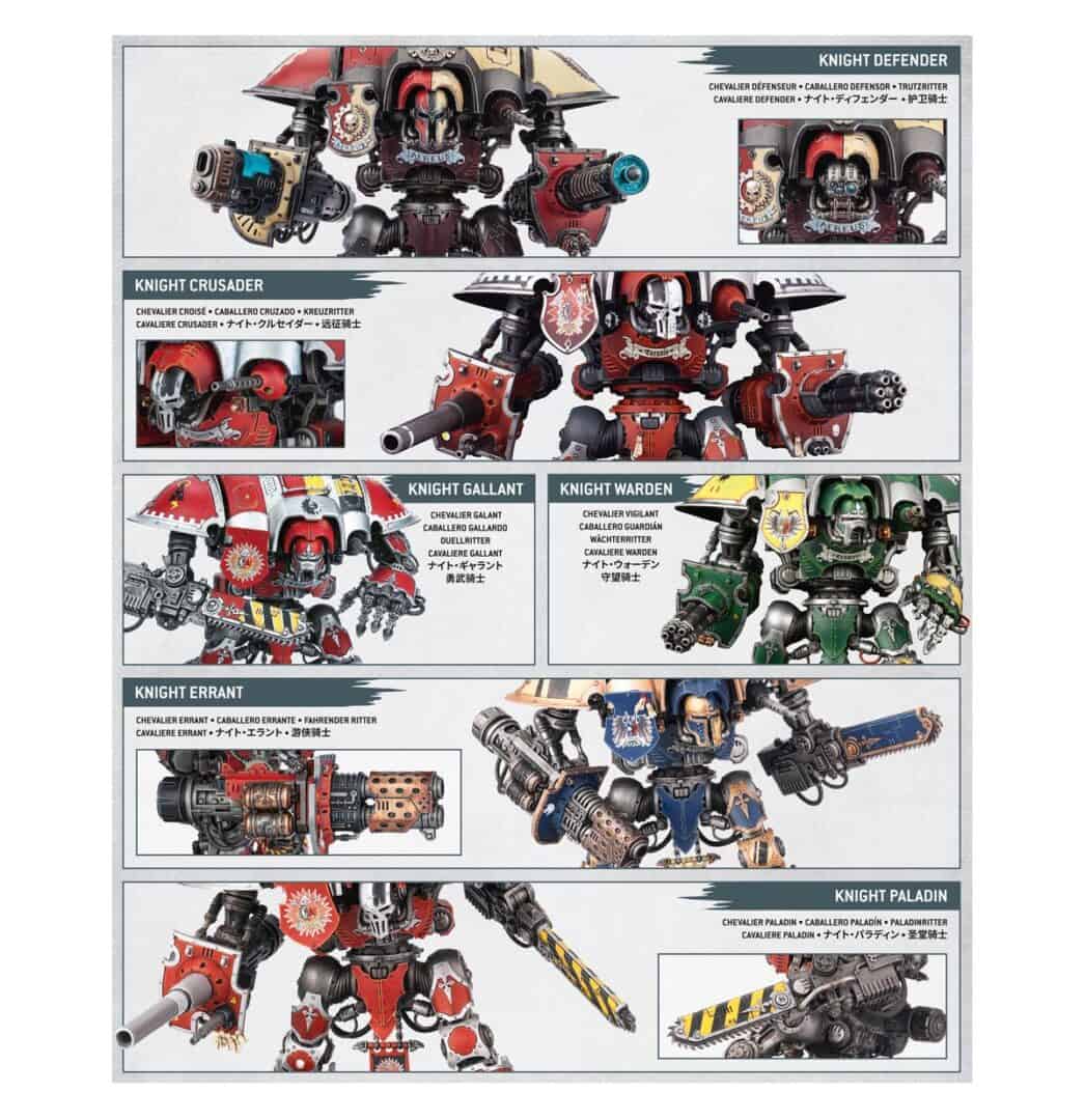 Imperial Knights - Knight Questoris - Warhammer 40.000 - immagine 3
