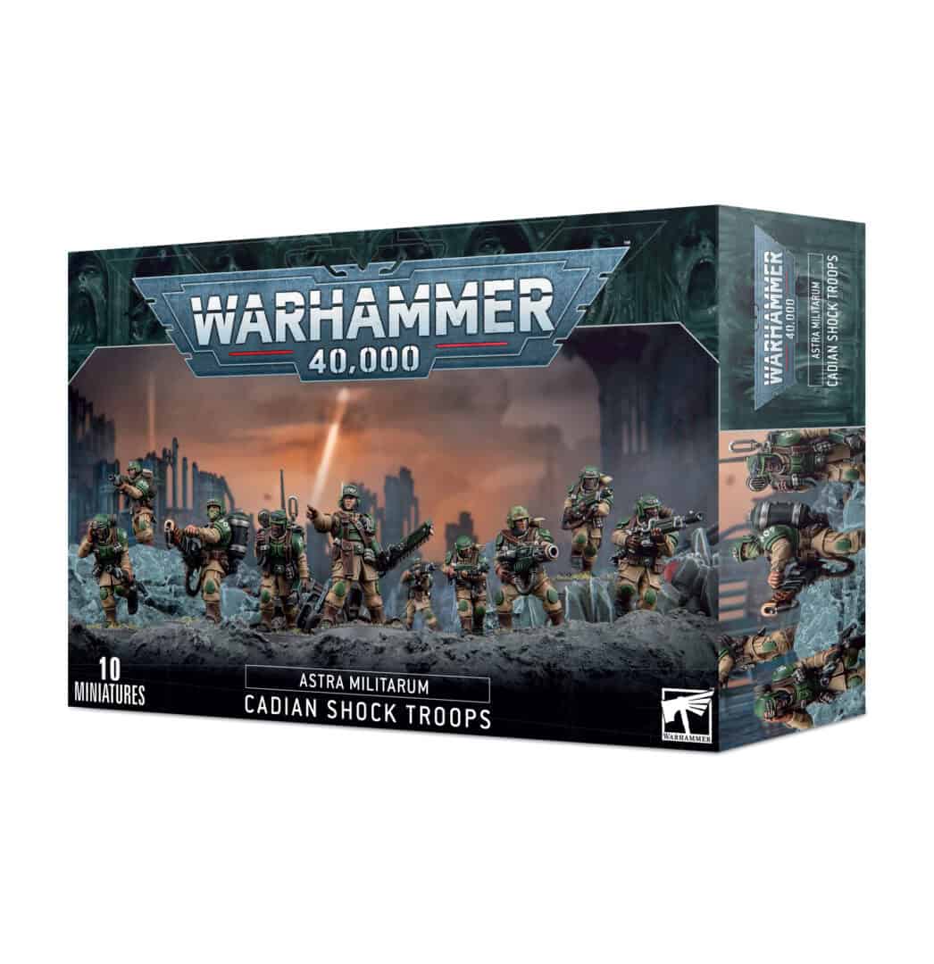 Astra Militarum- Cadian Shock Troops - Warhammer 40.000