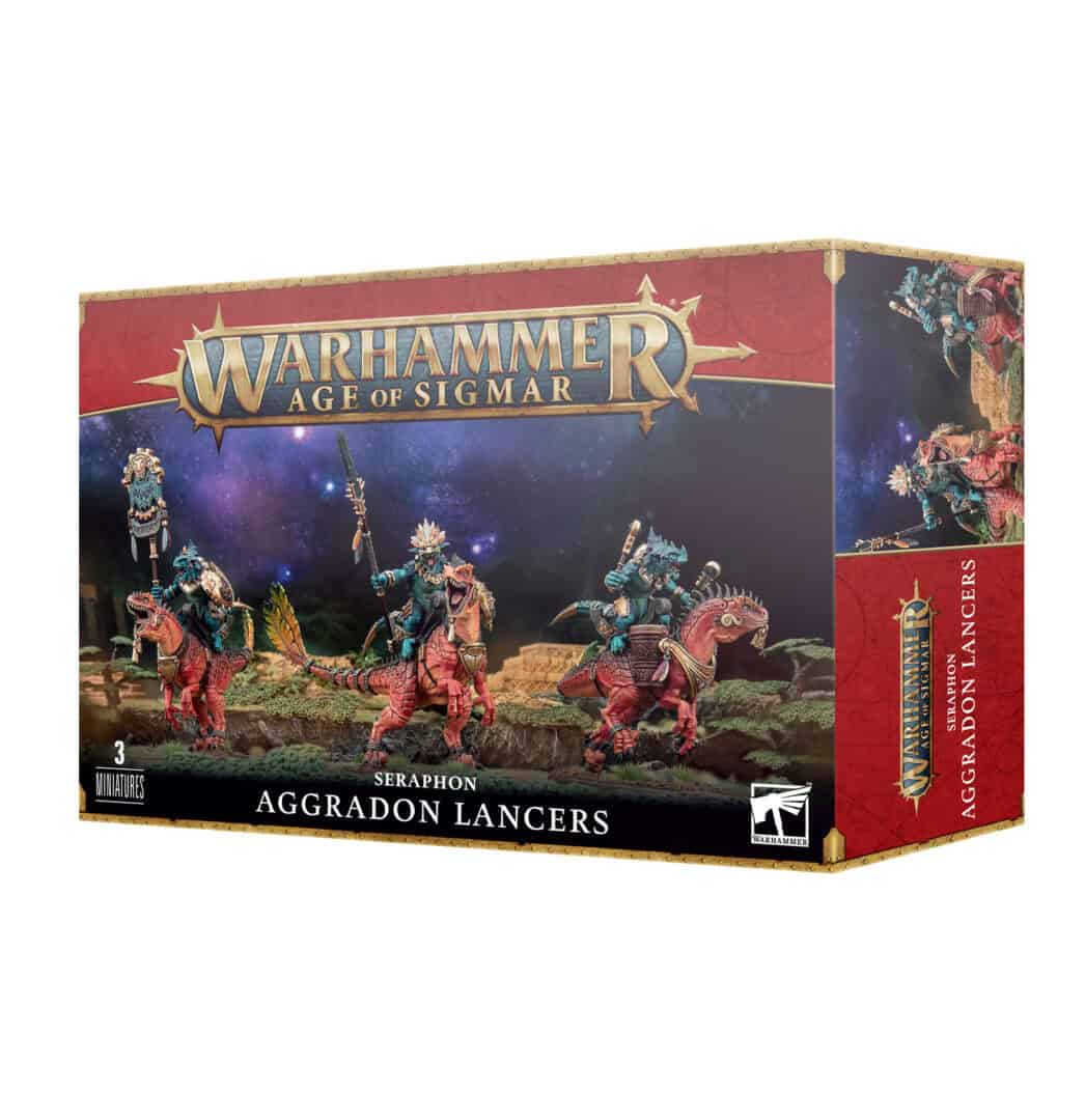 Seraphon - Aggradon Lancers - Warhammer - Age Of Sigmar