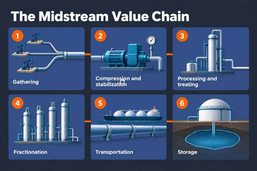 midstream oil & gas digital transformation