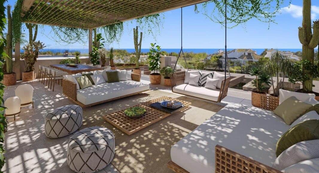 Bild Dachterrasse portugal