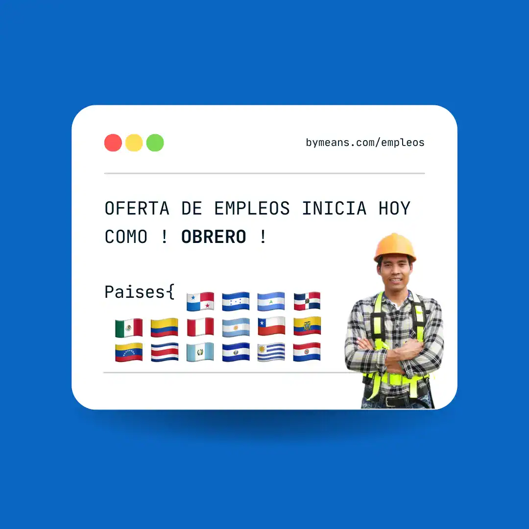 &raquo; OFERTA DE EMPLEOS INICIA HOY COMO OPERADOR DE CONSTUCCION