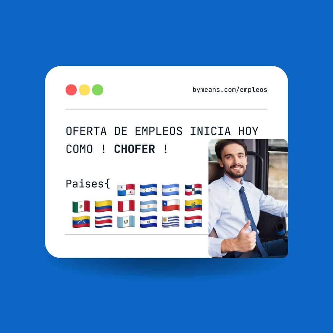 &raquo; OFERTA EMPLEO INICIA HOY COMO CHOFER