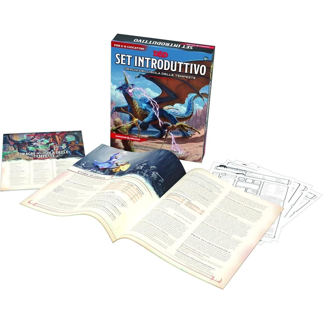 D&D 5.0 Set Introduttivo Draghi Dell'Isola Delle Tempeste