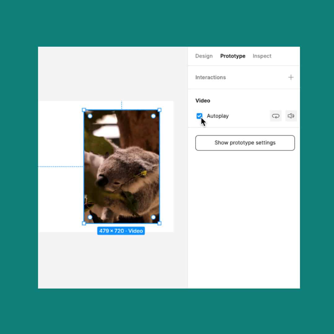Figma - Proprietà dei video Figma - Proprietà dei video