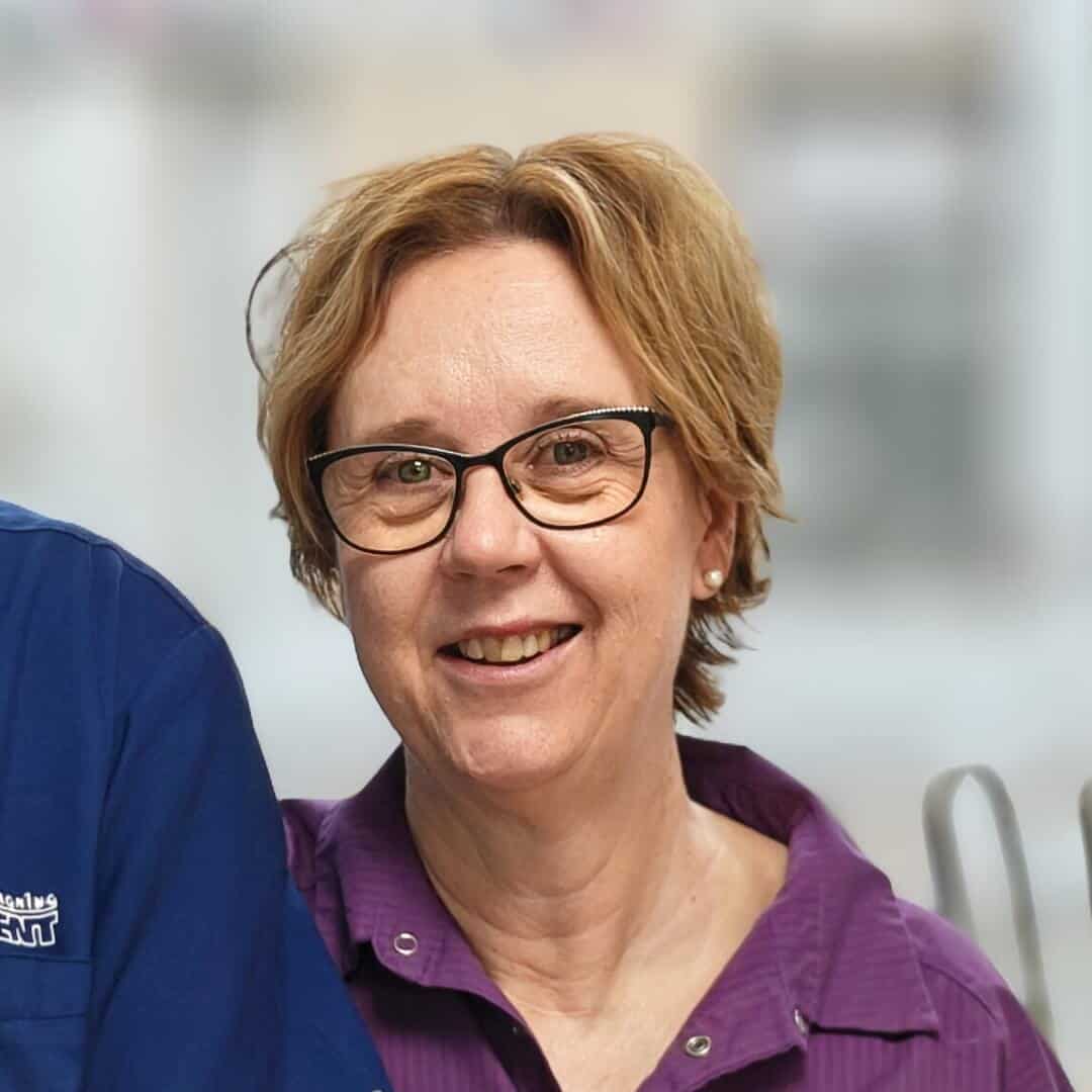 Tandsköterska i Köping Annette Eriksson på Taradent tandläkarklinik.