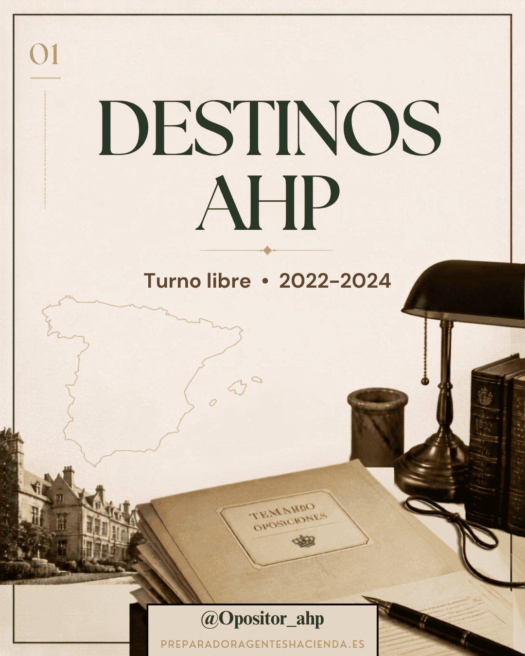destinos agentes de hacienda
