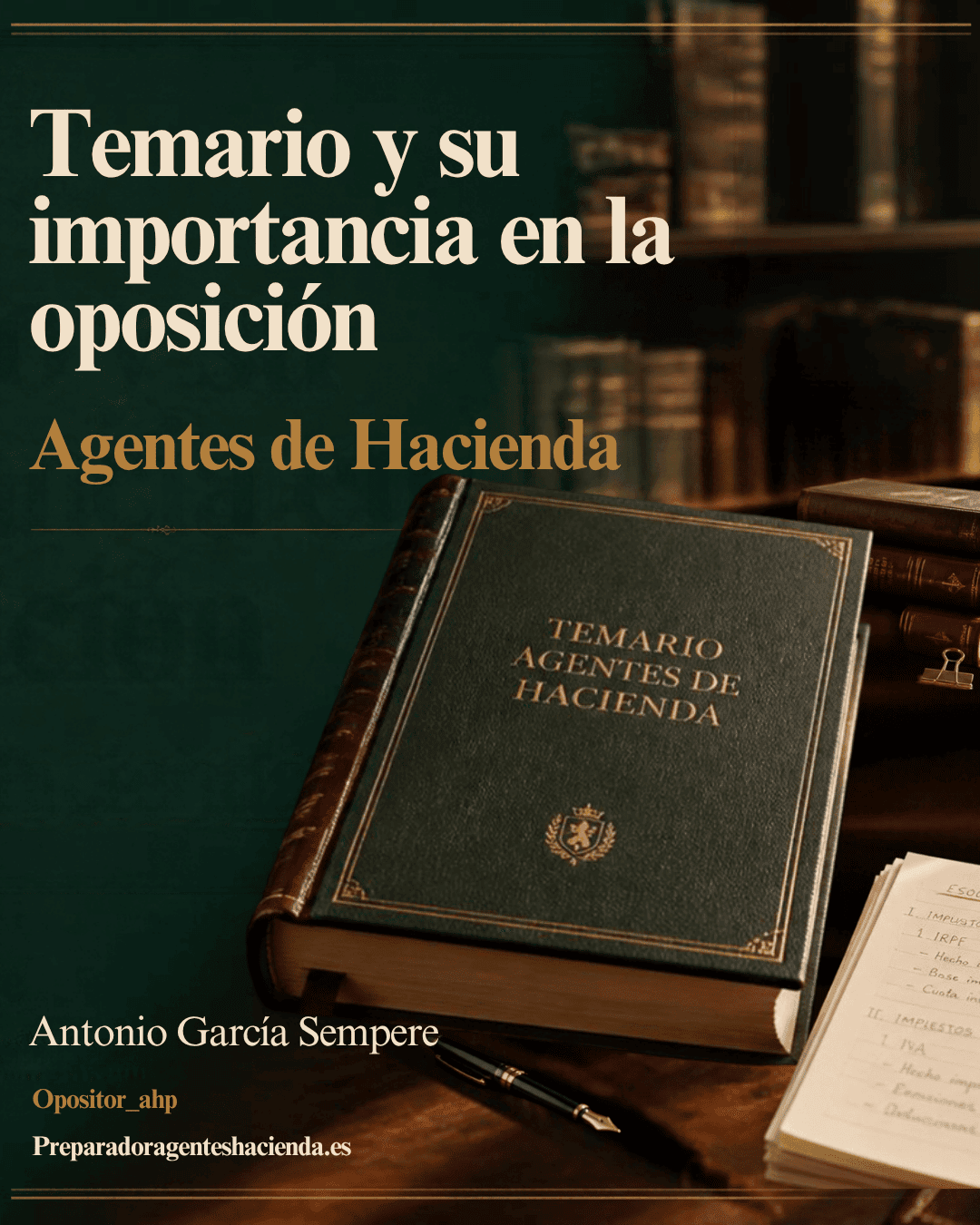 Temario y su importancia