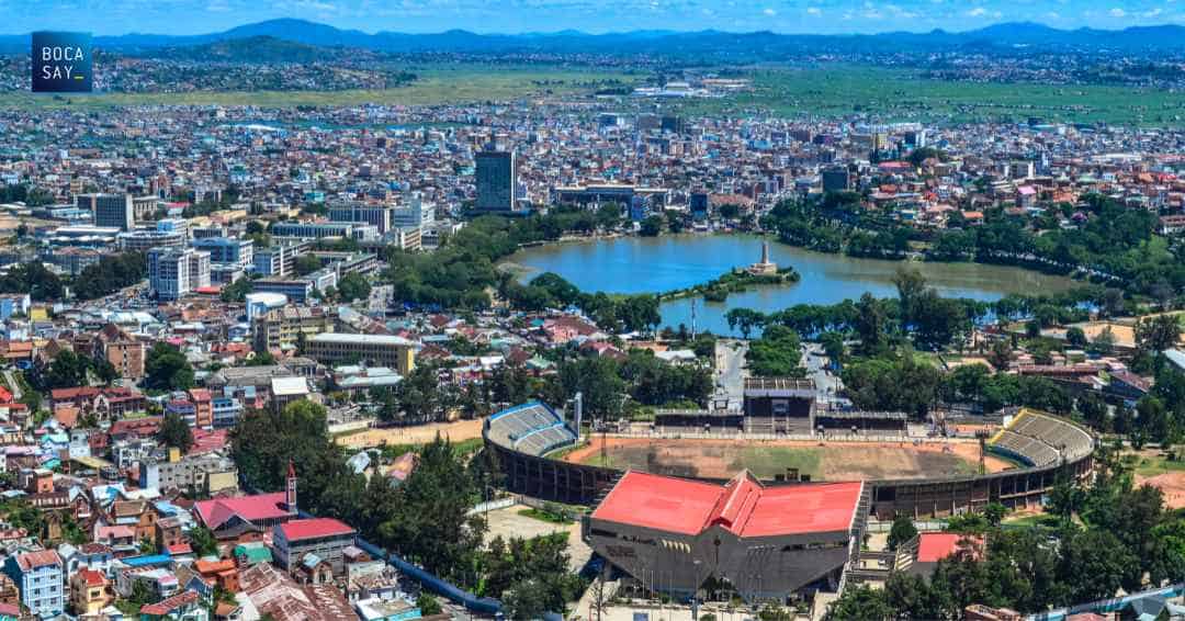 Vue panoramique Antananarivo, Bocasay, agence web Madagascar