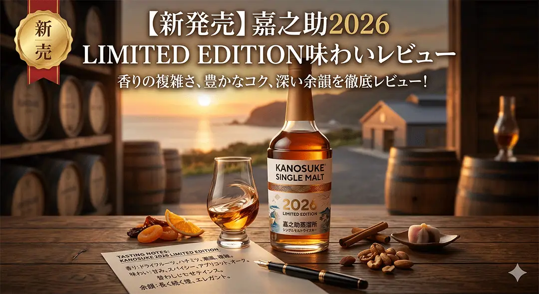 新発売】嘉之助2026 LIMITED EDITION味わいレビュー