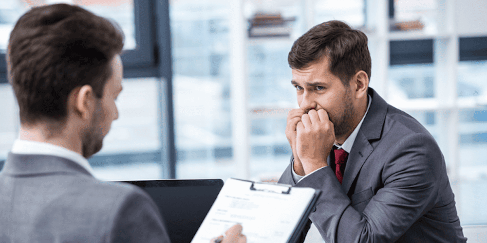 Lying job interview