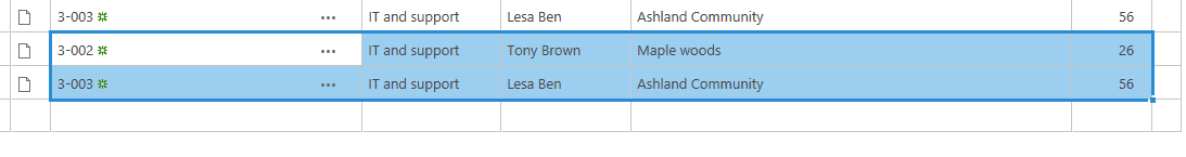 Paste the data to SharePoint List