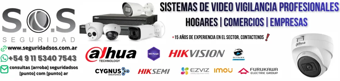 Instalación de Cámaras de Seguridad | Seguridad SOS