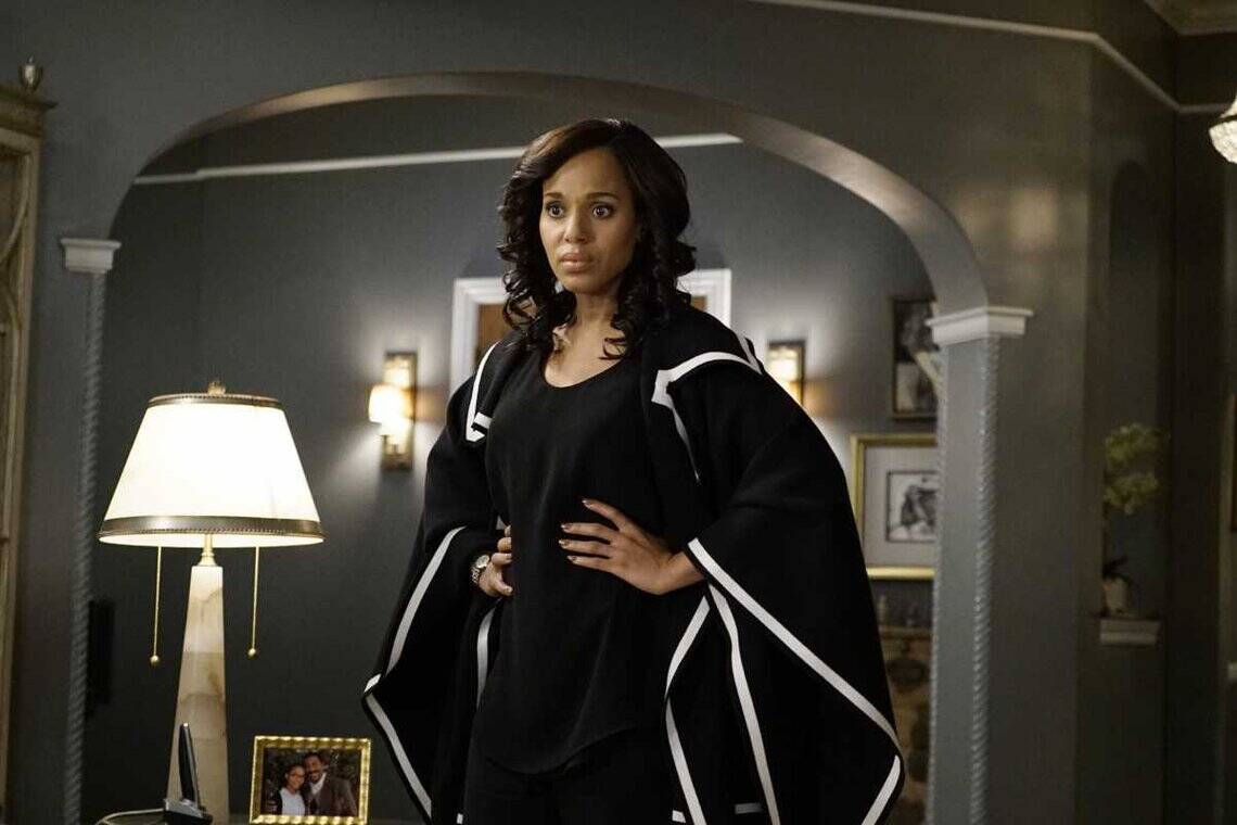 SCANDAL - "A Traitor Among Us" - After discovering new information about the assassination of Frankie Vargas, Olivia makes a shocking decision and asks Huck to complete one of the most difficult tasks yet, on "Scandal," airing THURSDAY, MARCH 23 (9:01-10:00 p.m. EST), on The ABC Television Network. (ABC/Kelsey McNeal)
KERRY WASHINGTON