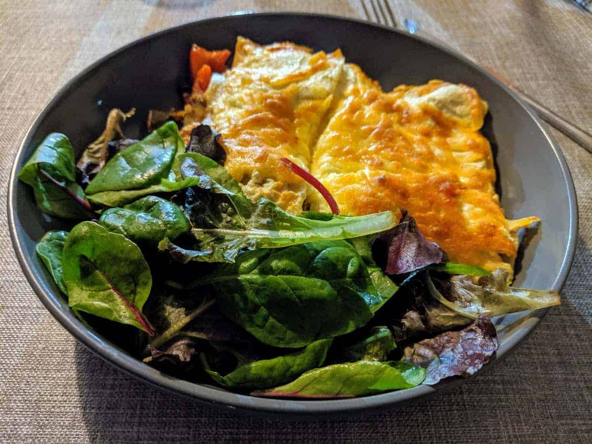 Mediterranean vegetable lasagne