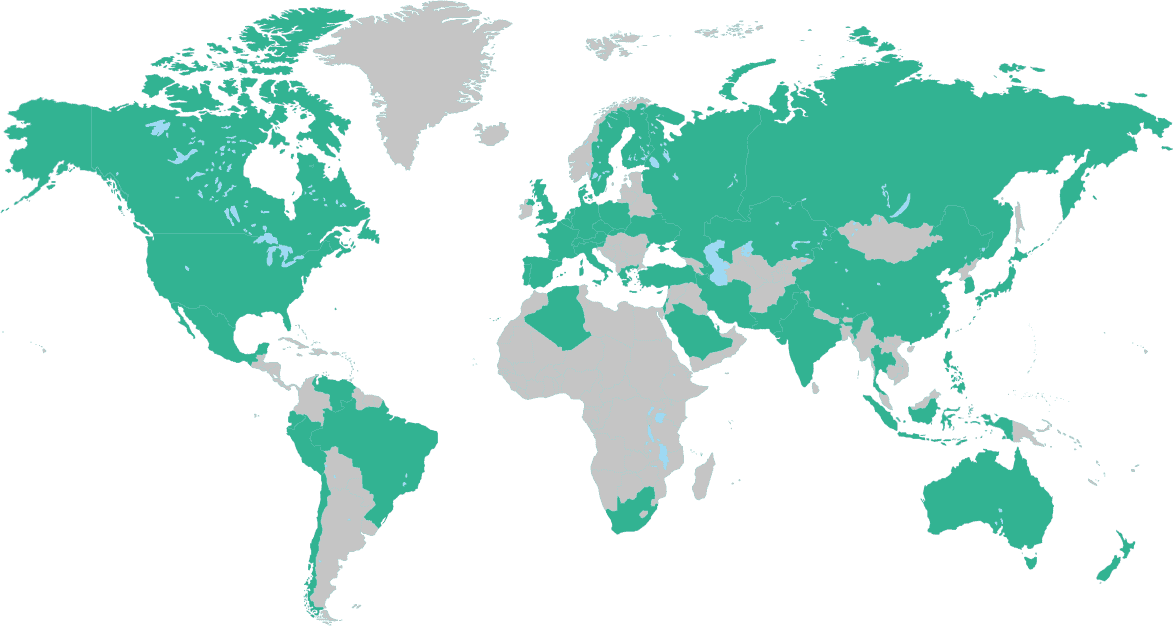 Remtech - World Map