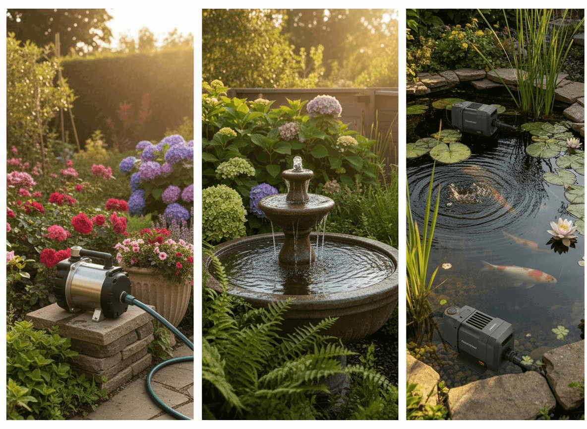 Multipurpose Water Pumps: The Versatile Choice for Every Water Feature