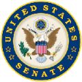 US Senate customer logo representing a 5-star review of eWorkOrders CMMS software.