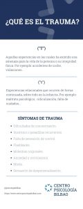 infografia qué es el trauma