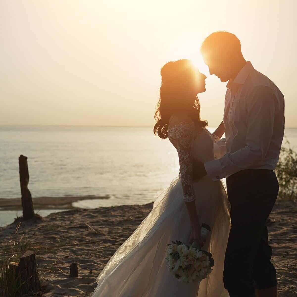 Wedding day after weight loss