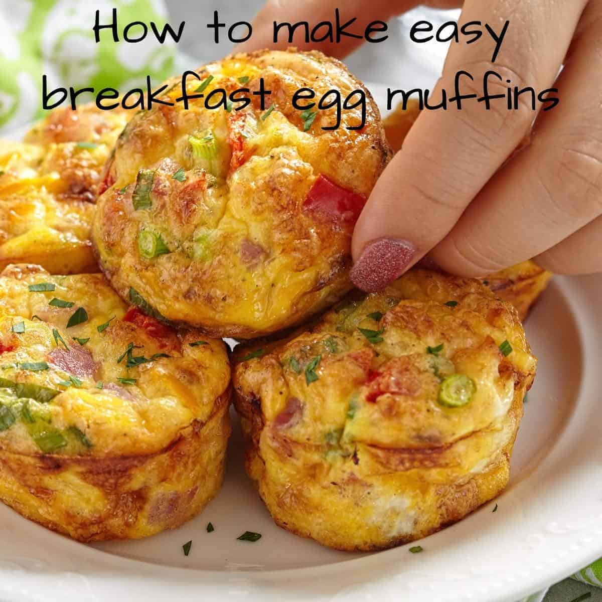 How to make easy breakfast egg muffins