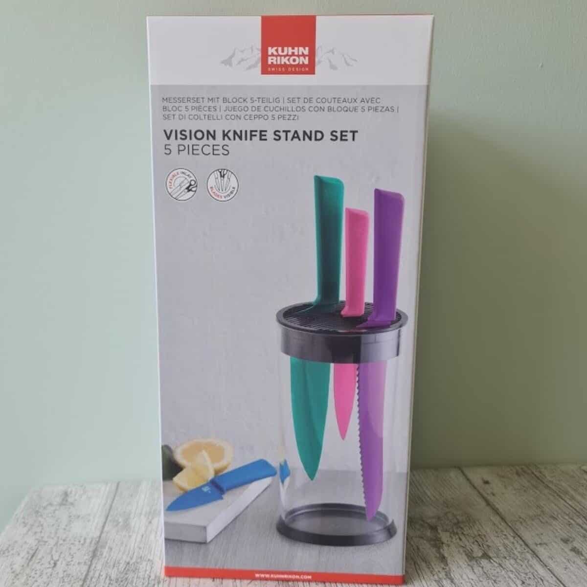 box of knife block set
