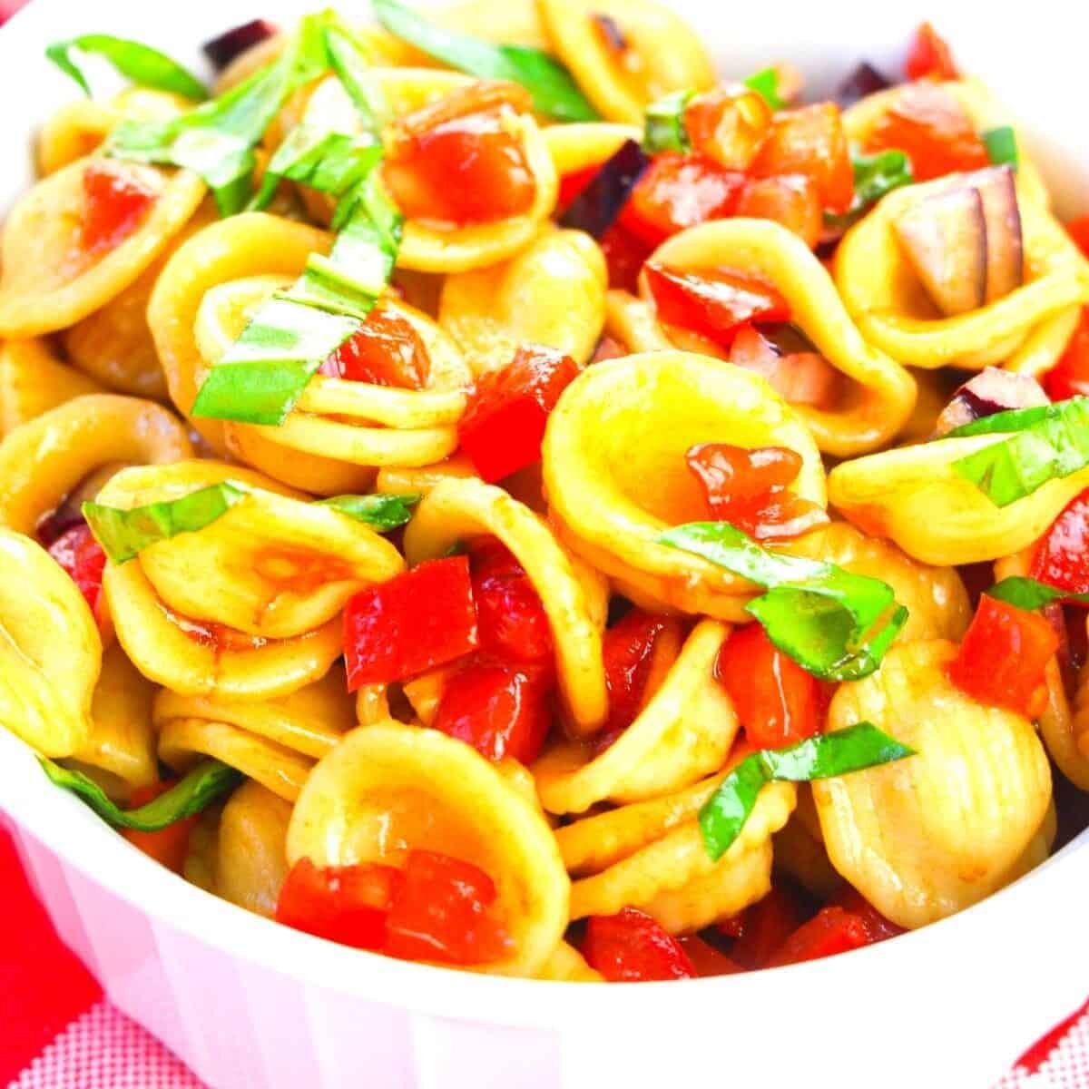 bruschetta pasta salad