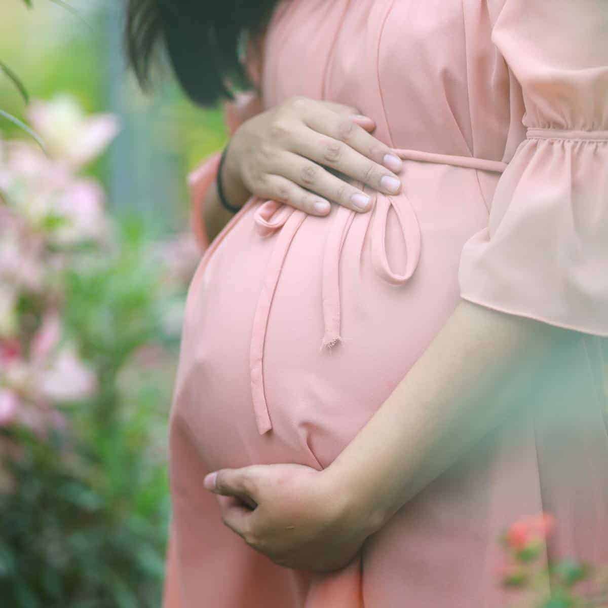 Pregnant lady.