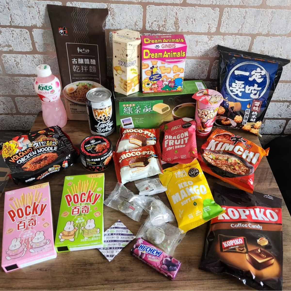 Asian food box
