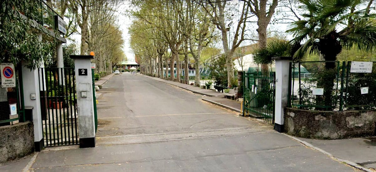 Viale ingresso