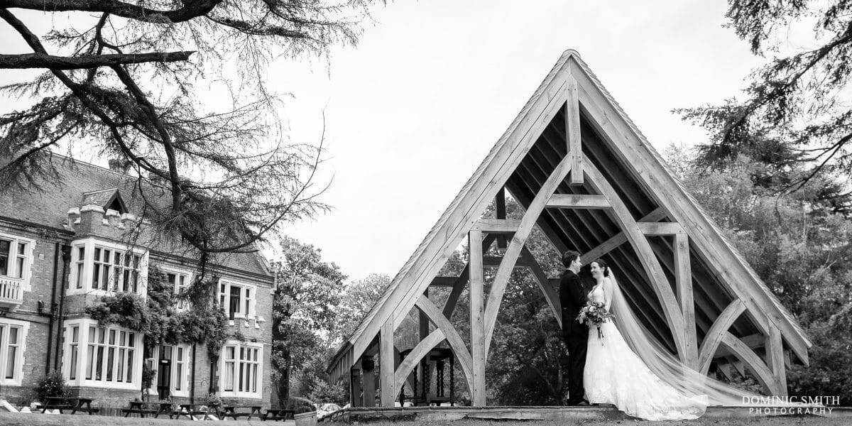 Highley Manor Sussex Wedding Couple Photo