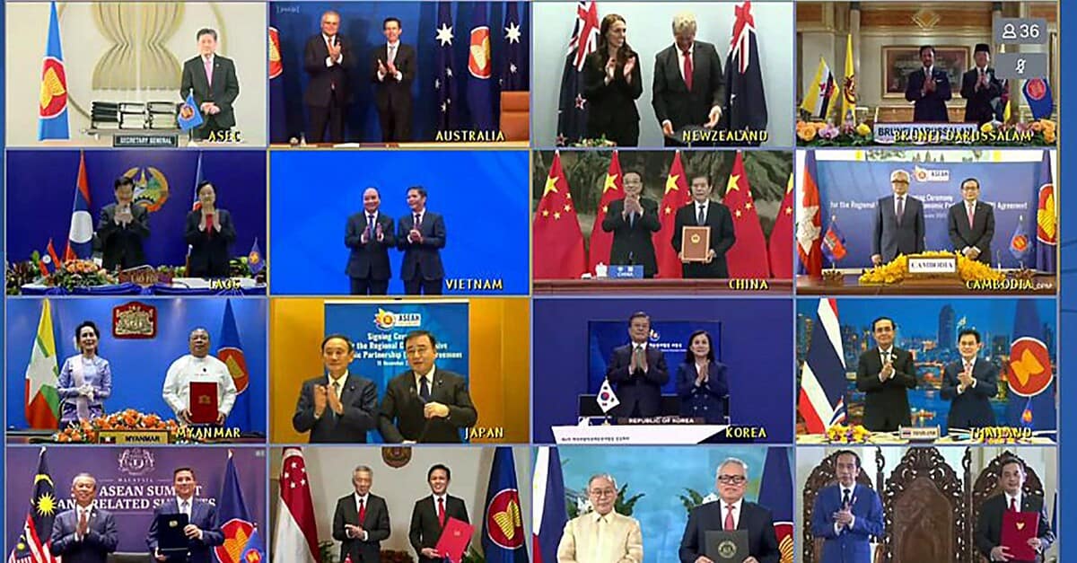Signing Ceremony of the RCEP