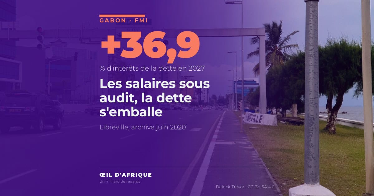 Le boulevard du bord de mer au centre-ville de Libreville, où le Gabon et le FMI ont discuté d'un futur programme en septembre 2026