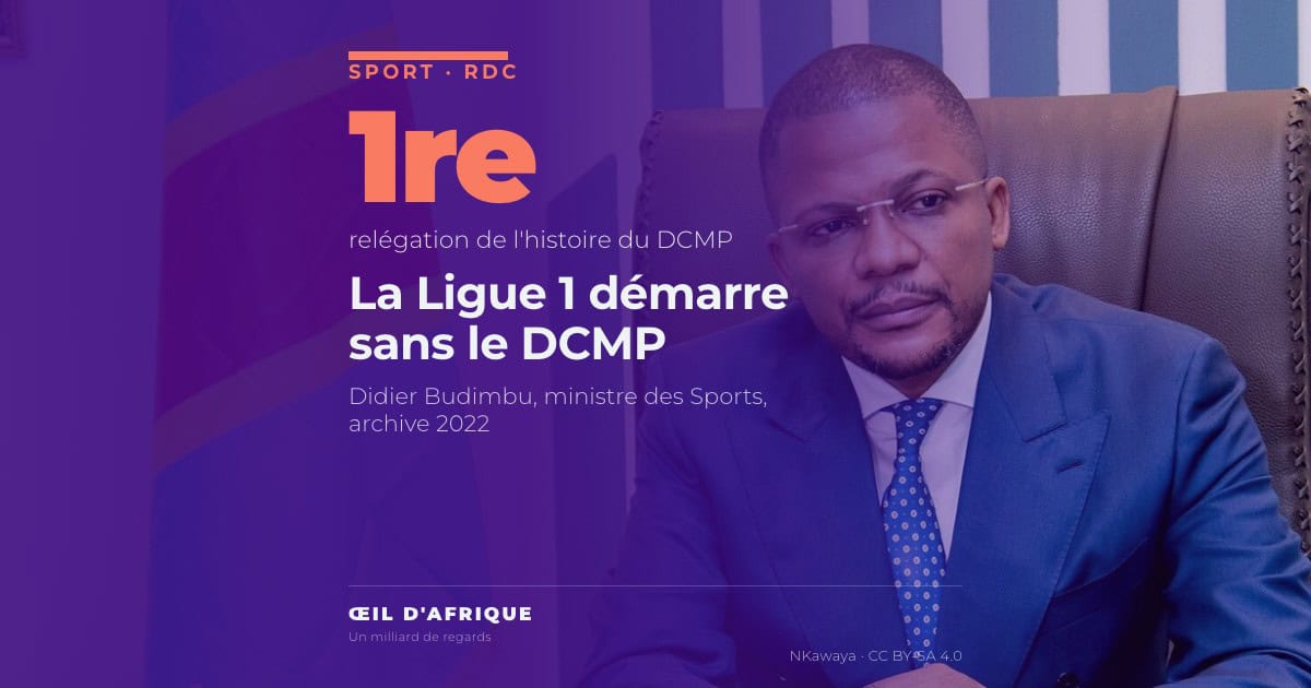 Didier Budimbu, ministre congolais des Sports, saisi en mars 2026 du dossier des dettes du DCMP avant sa relégation