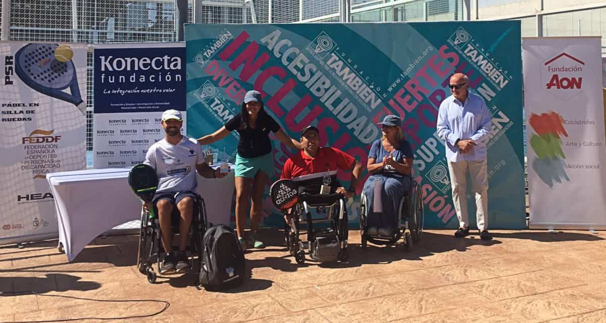 Entrega de trofeos del XIII Open Nacional Trofeo Fundación Konecta–Fundación También, 17 a 19 de septiembre de 2021