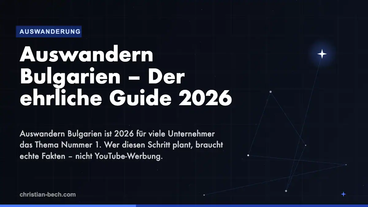 Auswandern Bulgarien – Der ehrliche Guide 2026 – Überblick