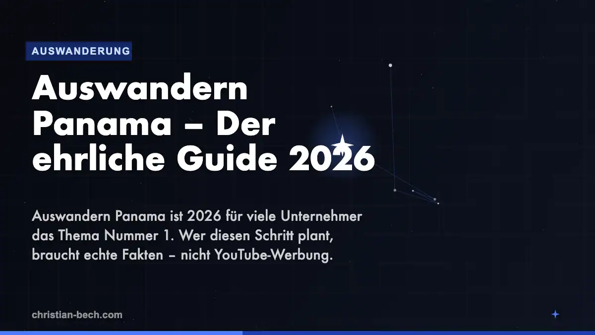 Auswandern Panama – Der ehrliche Guide 2026 – Überblick