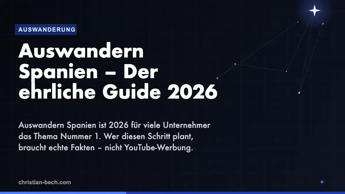 Auswandern Spanien – Der ehrliche Guide 2026 – Überblick
