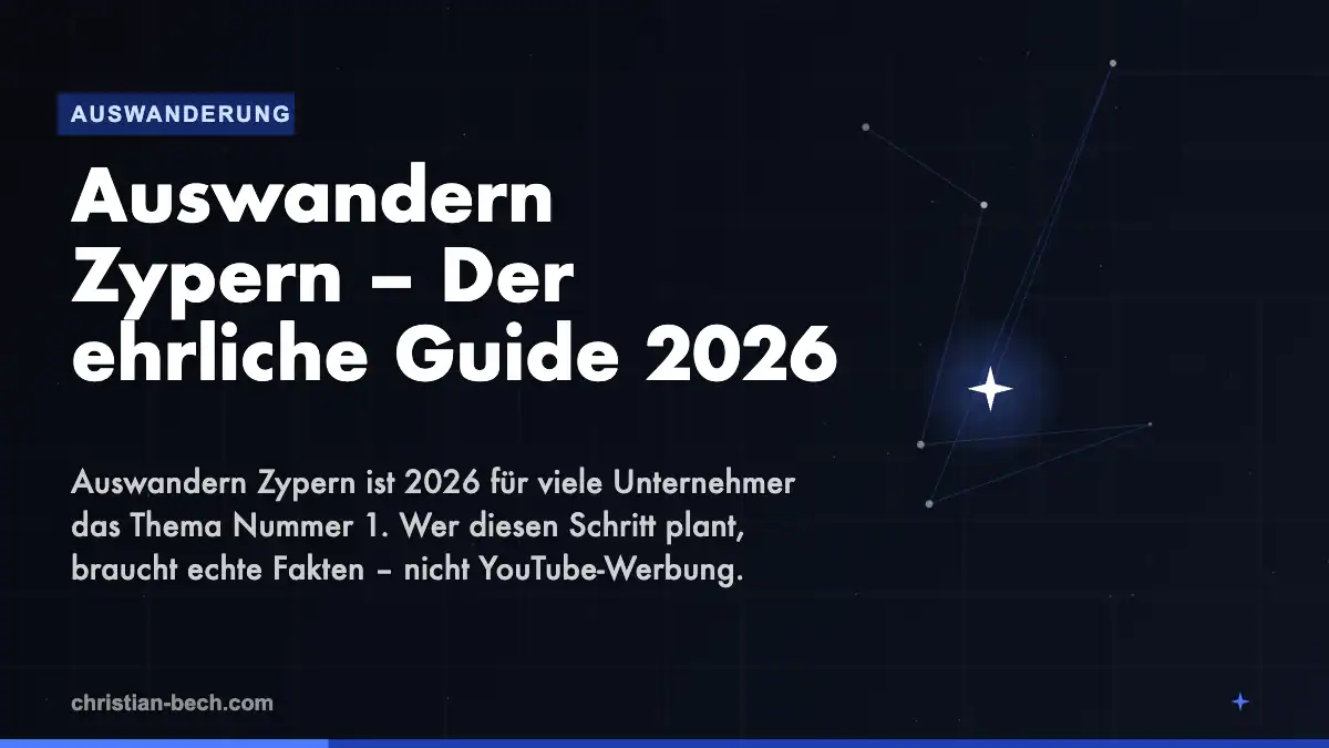 Auswandern Zypern – Der ehrliche Guide 2026 – Überblick