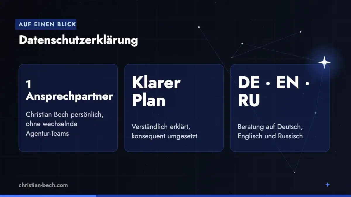 Datenschutzerklärung: Fakten und Markt