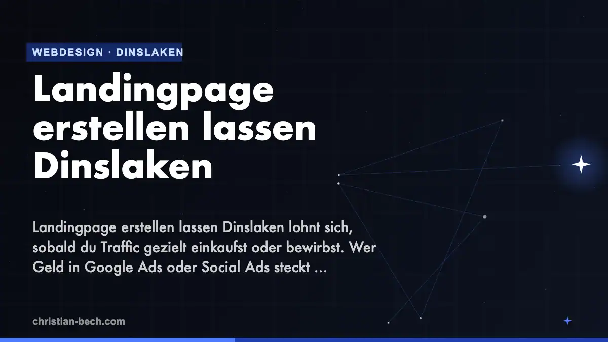Landingpage erstellen lassen Dinslaken – Überblick