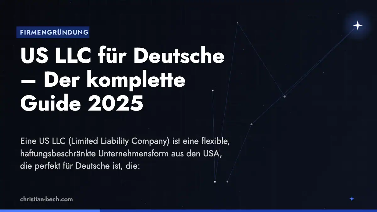 US LLC für Deutsche – Überblick