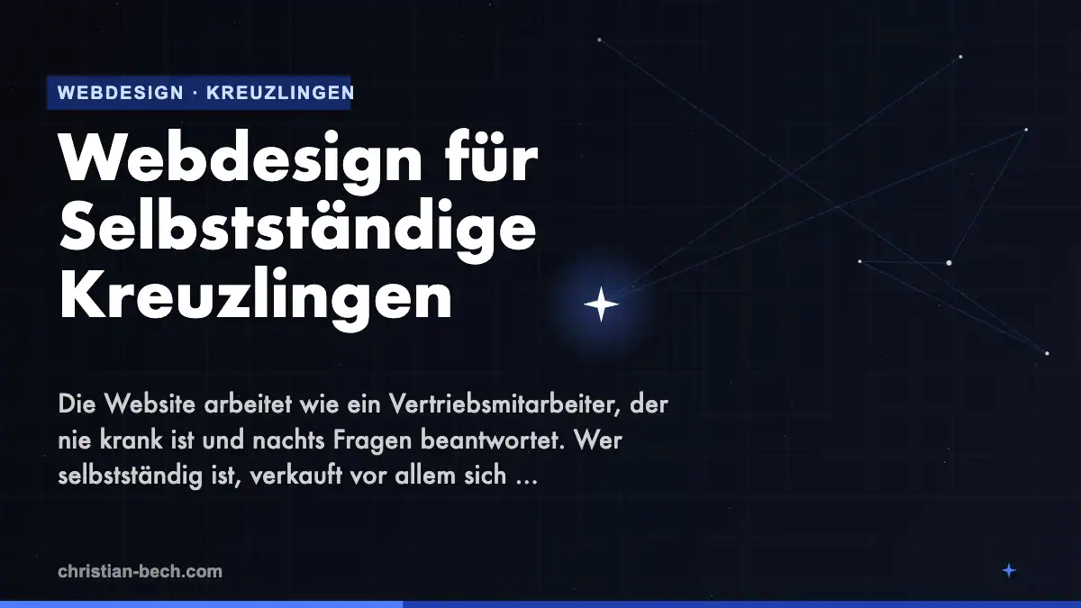 Webdesign für Selbstständige Kreuzlingen – Überblick