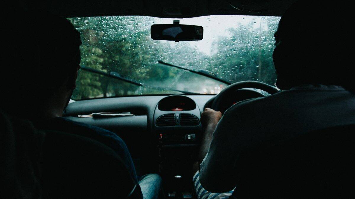 driving safely in rain