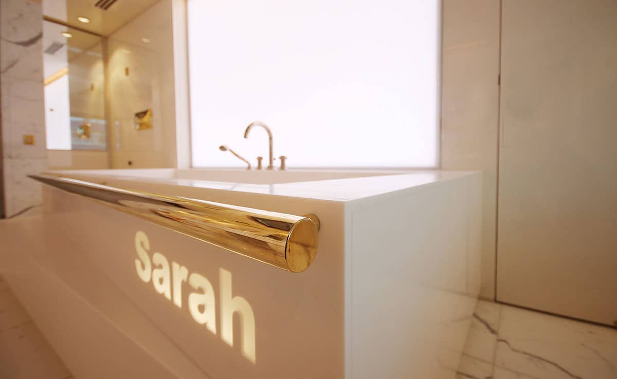 Corian Badewanne