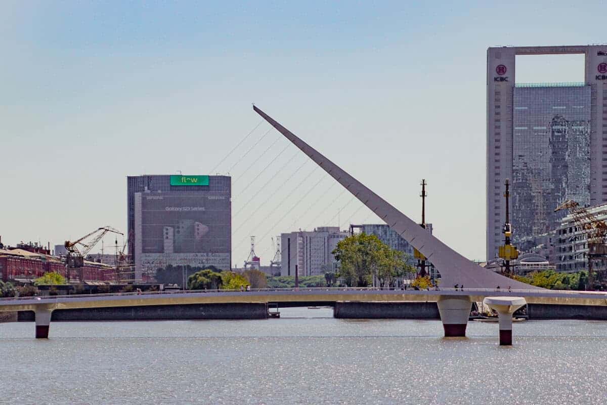 Puente de la Mujer Буенос Айрес
