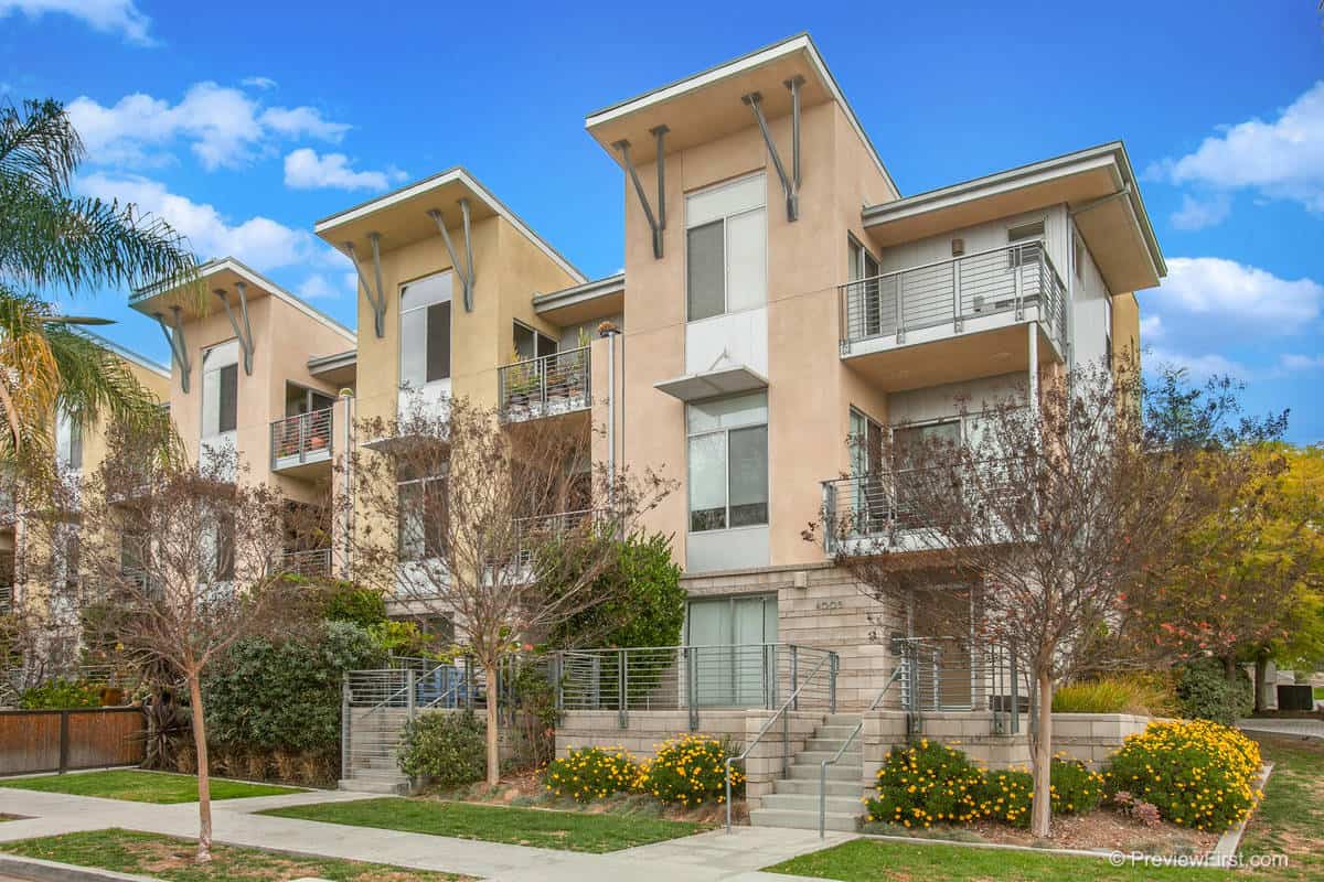 Hamilton Row Townhouses in North Park