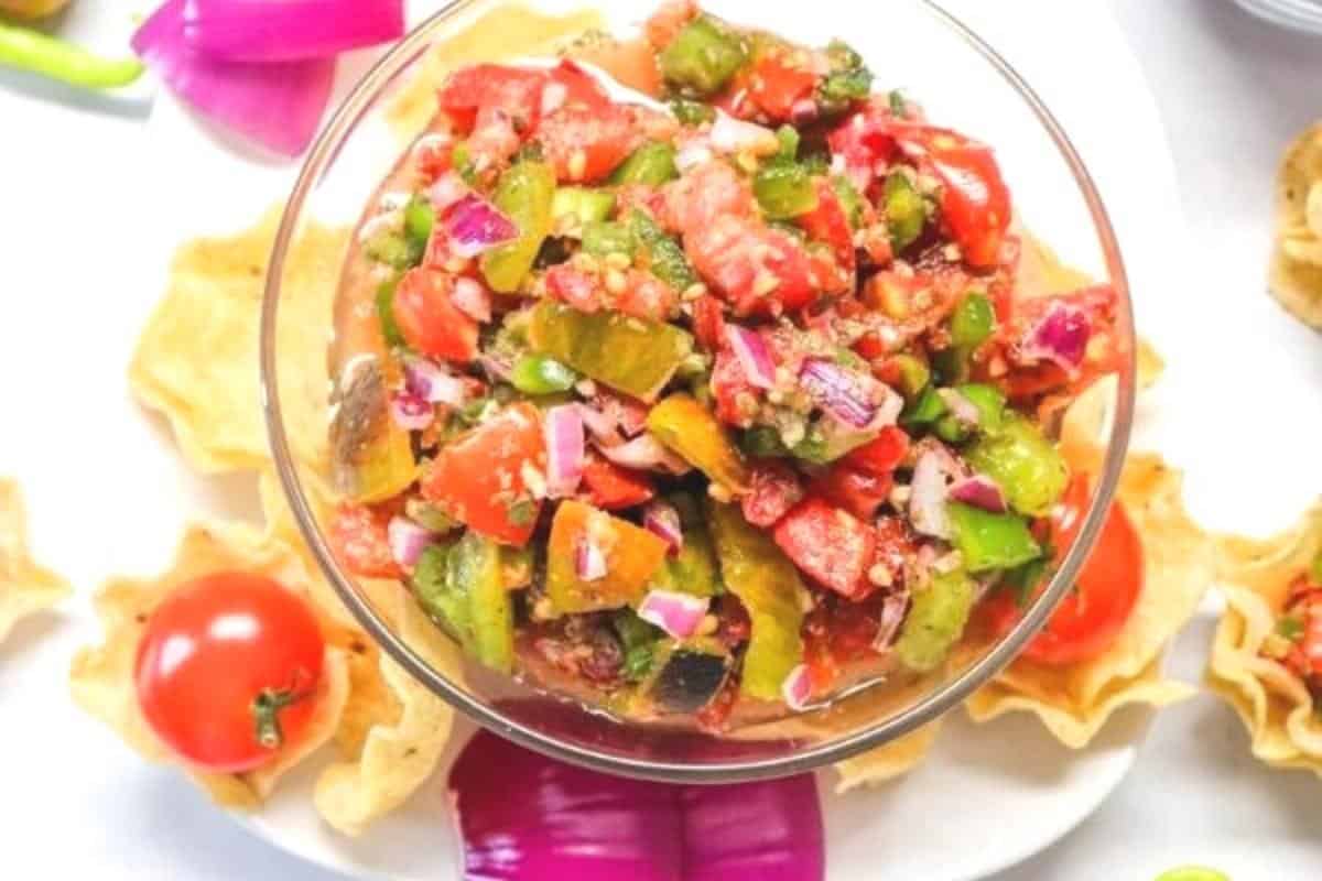 Garden fresh salsa